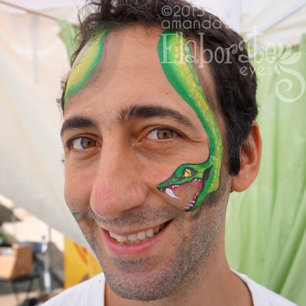 600x600 Animal Face Painting Designs Amanda's Elaborate Eyes Face Amp Body - Animal Face Painting