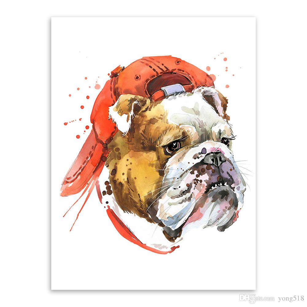 1000x1000 Best Original Watercolor Fashion Animals Head Zebra Lion A4 Large - Animal Head Painting