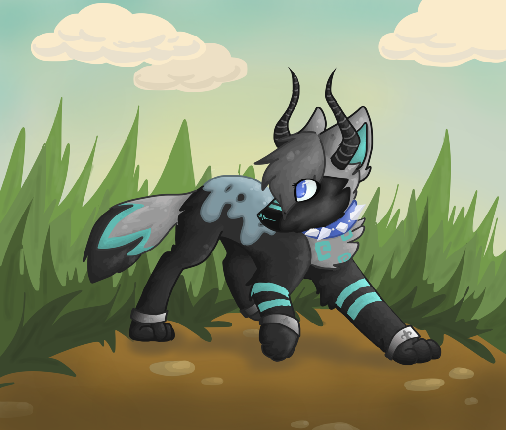 1024x872 Painting Commission For Dorefuldolls By - Animal Jam Painting