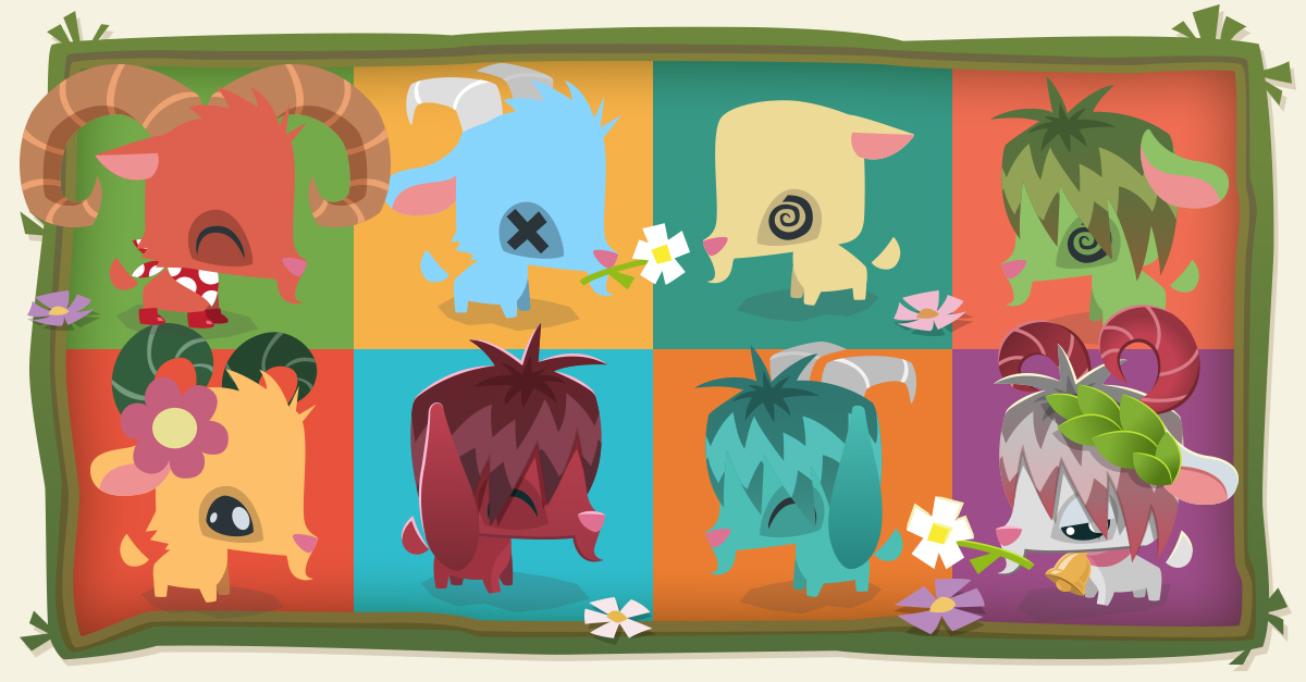 1200x627 Animal Jam Spirit Blog Pet Goats, Monkeys Only Party, Plus Sloth - Animal Jam Painting