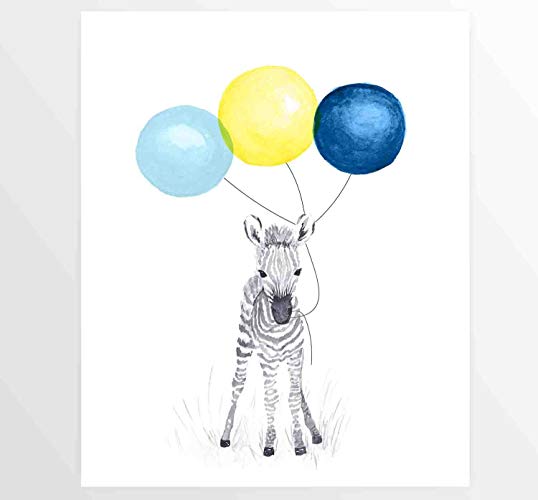 538x500 Zebra Painting, Kids Room Art, Zebra, Watercolor - Animal Painting For Kids