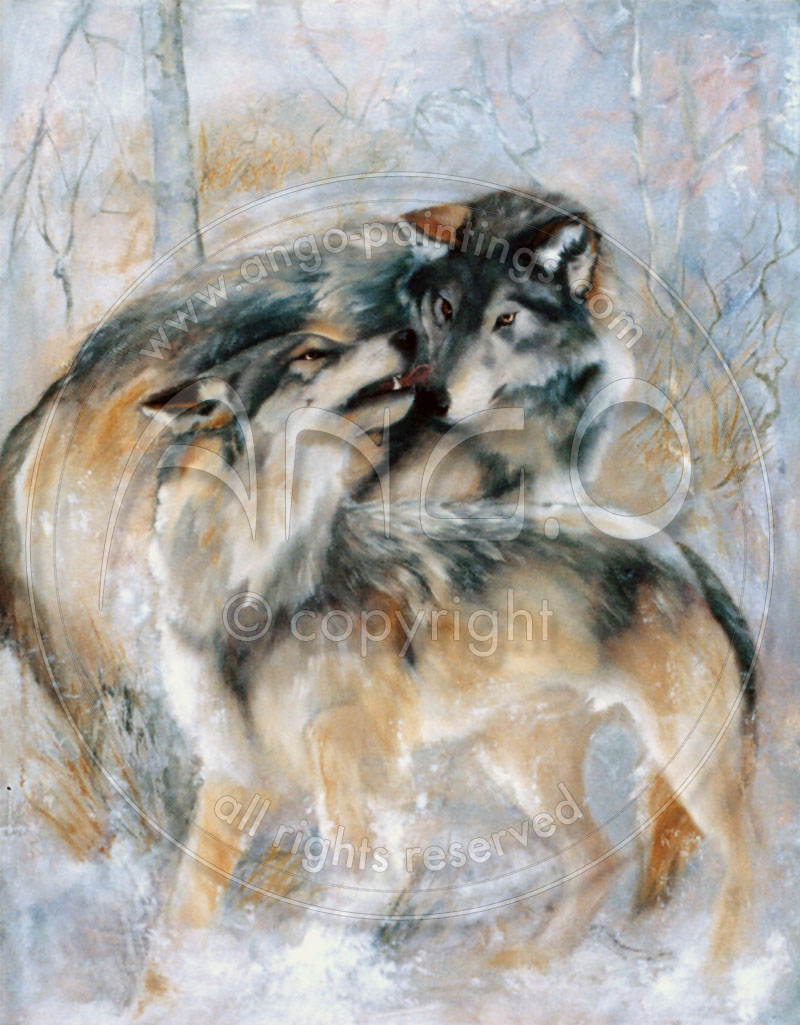 800x1025 Ang.o Paintings Animals Wildlife Nature ~ Animal Paintings - Animal Painting Images