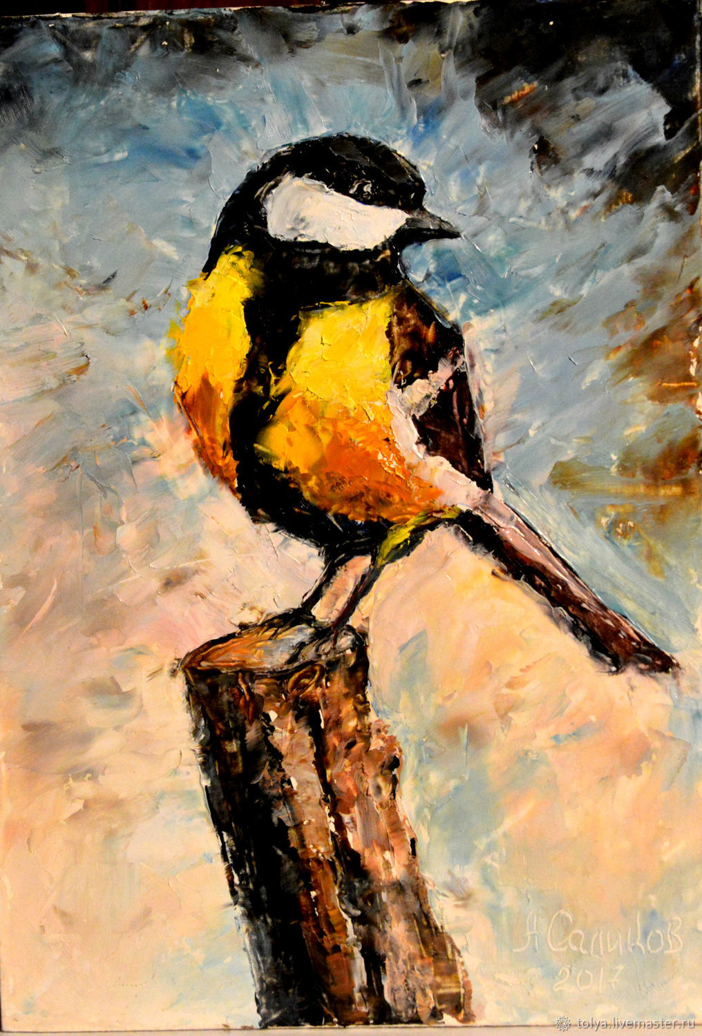 1016x1500 Flirty Shop Online On Livemaster With Shipping - Animal Painting Online