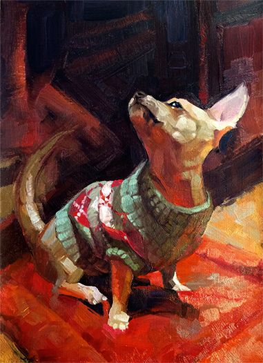 381x526 Lisa Keene - Animal Painting Online