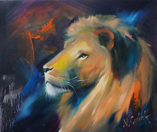 600x502 Animal Painting Gallery By Canadian Artist, Buy Online, Shipping - Animal Painting Online