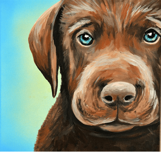 550x550 Pet Paintings Pet Portraits Custom Pet Portraits And Crafts By - Animal Portrait Painting
