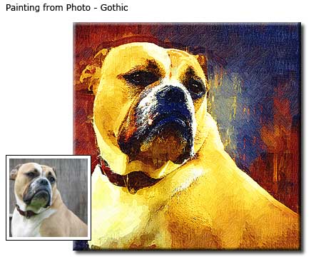 450x360 Pet Portrait Paintings - Animal Portrait Painting