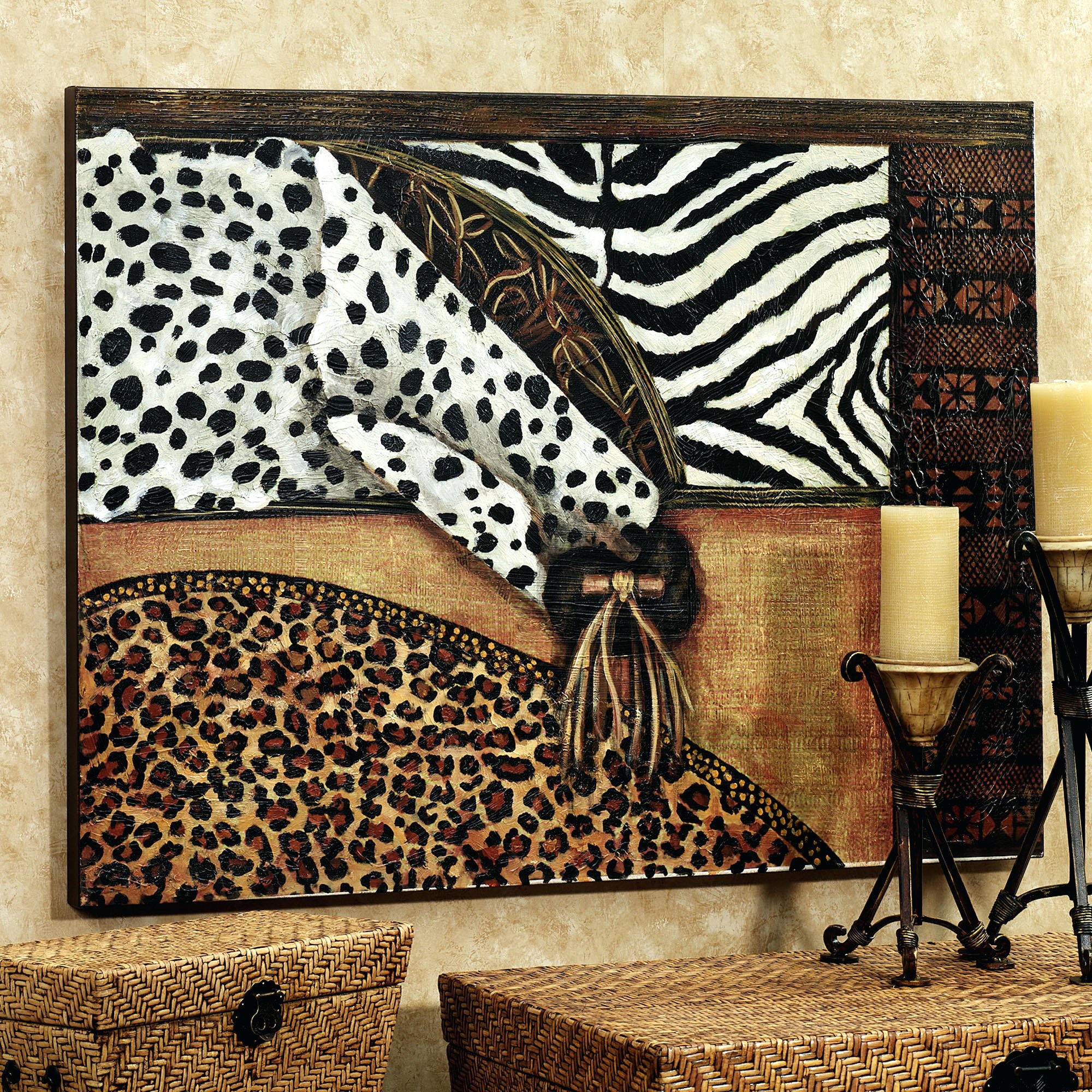 2000x2000 Animal Print Wall Art - Animal Print Painting