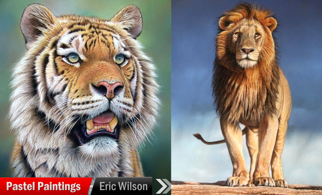 660x400 15 Realistic Pastel Paintings Of Animals From Eric Wilson - Animals Painting Pictures