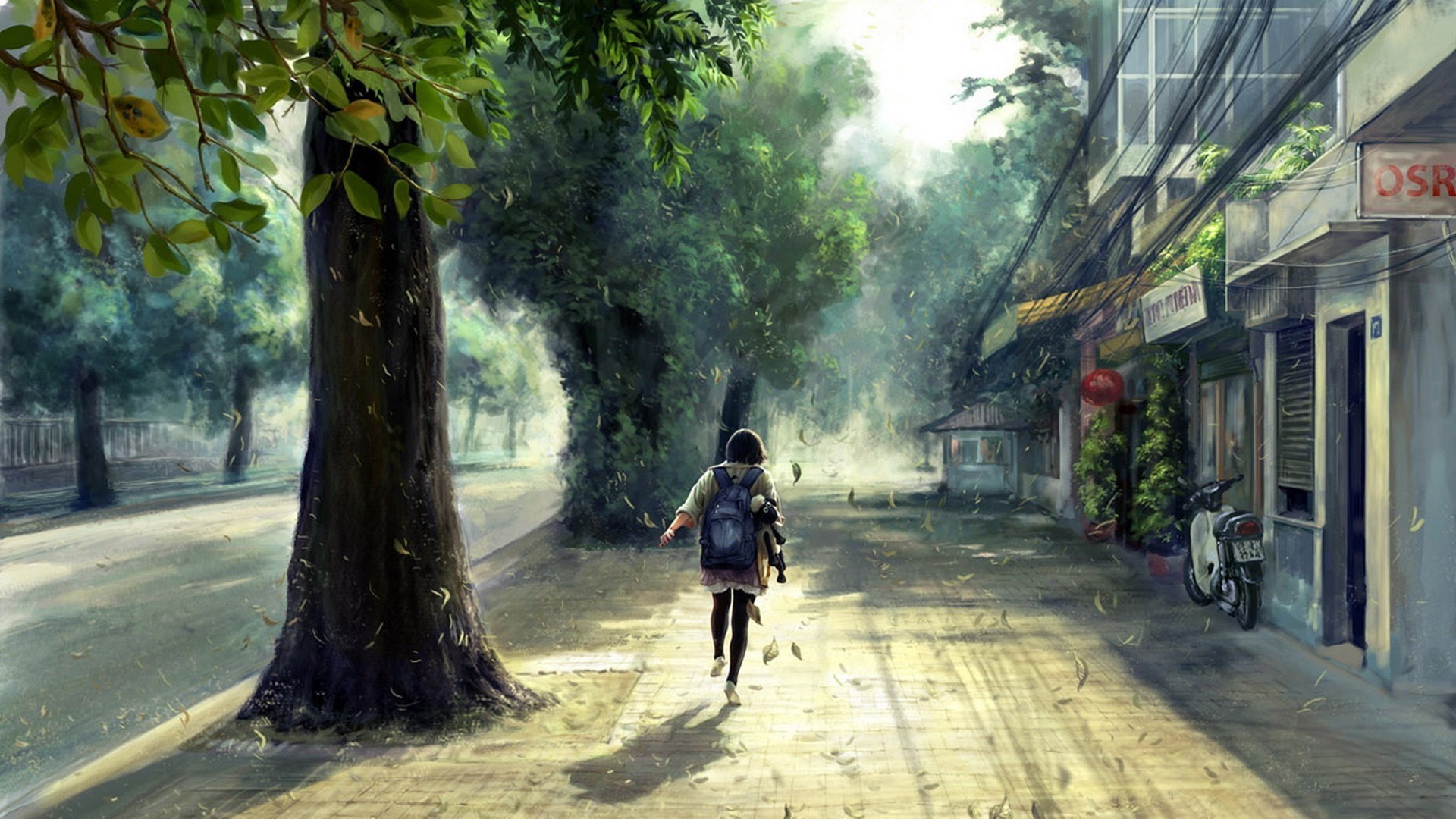 1920x1080 Painting Anime Artwork - Anime About Painting