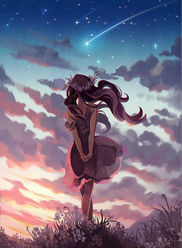 611x835 Last Wish By Radittz On Art - Anime Art Painting