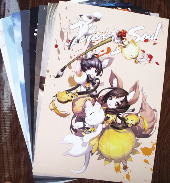 594x640 New Animation And Game Posters Anime Sword Of The Spirit Poster L - Anime Art Painting