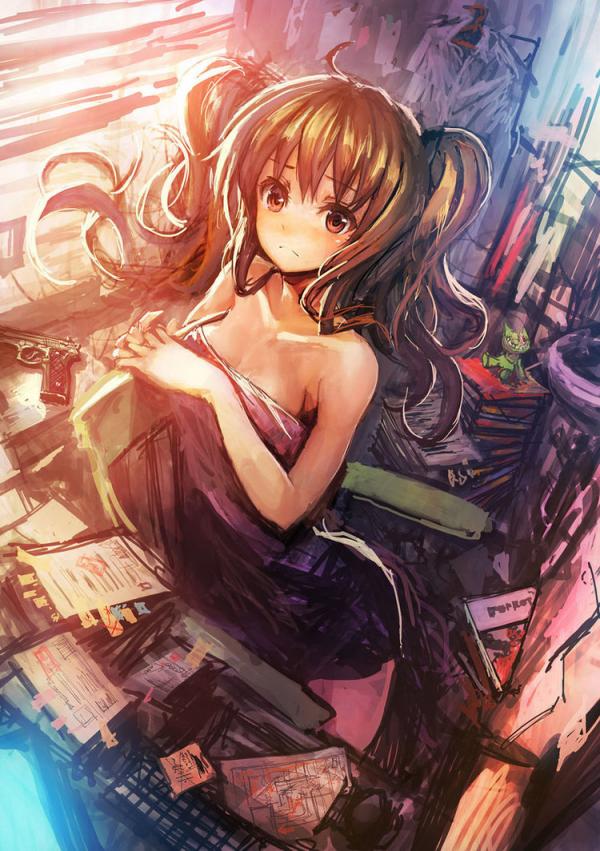600x851 Anime Digital Art By The Lm7 Art And Design - Anime Art Painting