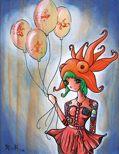 232x300 Anime Paintings Fine Art America - Anime Art Painting