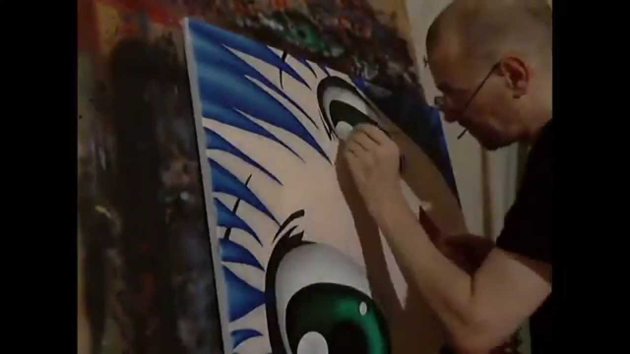 1280x720 Anime Canvas Time Lapse 2 - Anime Art Painting