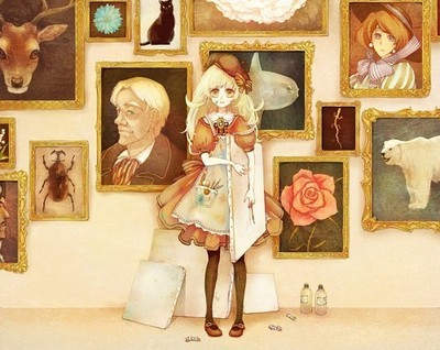 400x318 Anime Girl Paint Image By Naruko Kyuubi On Photobucket - Anime Girl Painting
