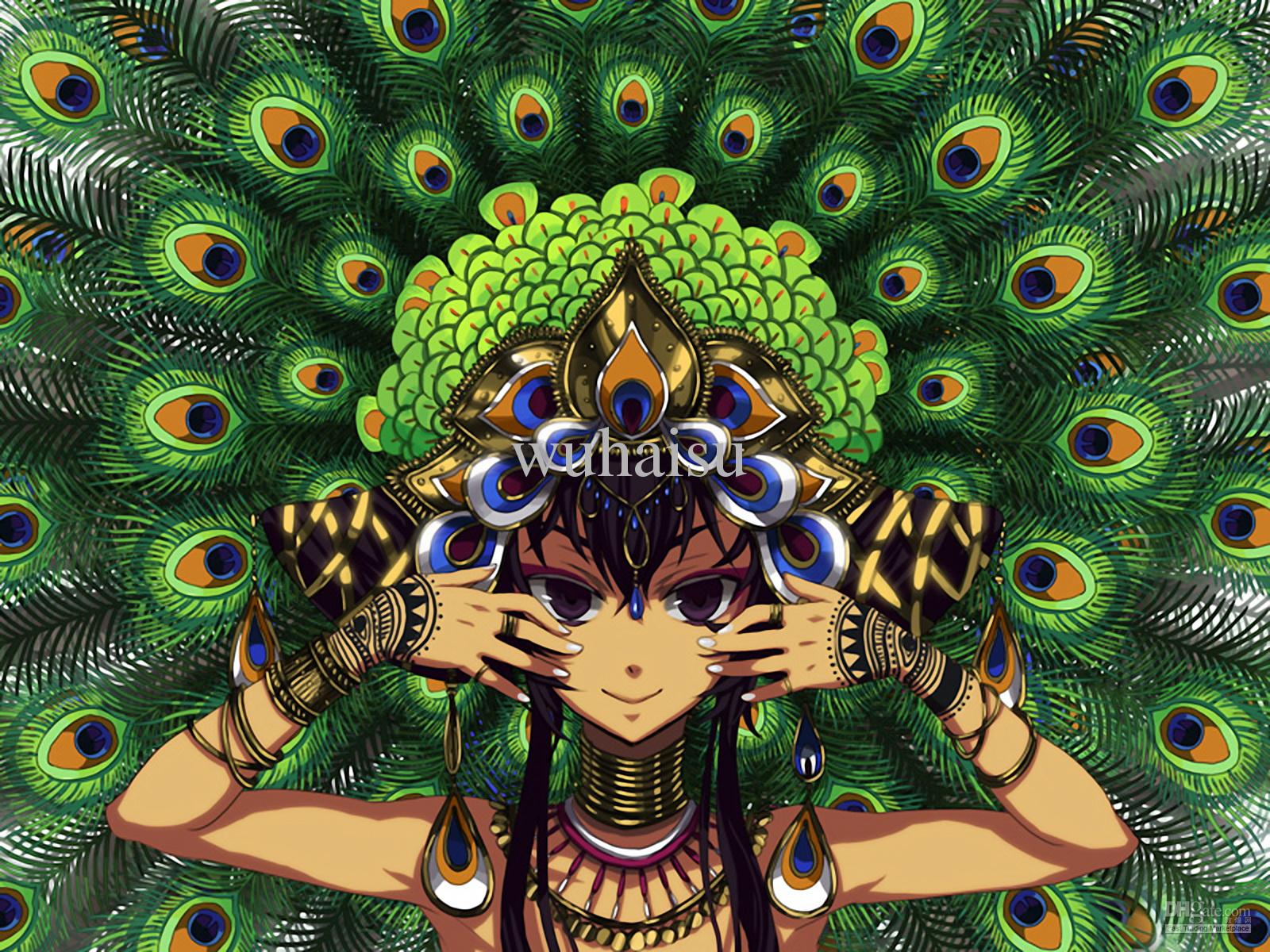 1600x1200 2018 Hot Selling Hd Print Oil Painting On Canvas Anime Girl - Anime Oil Painting