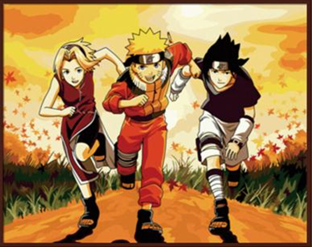 1000x793 4050cm Pictures The Wall Painting By Numbers Oil Painting - Anime Oil Painting