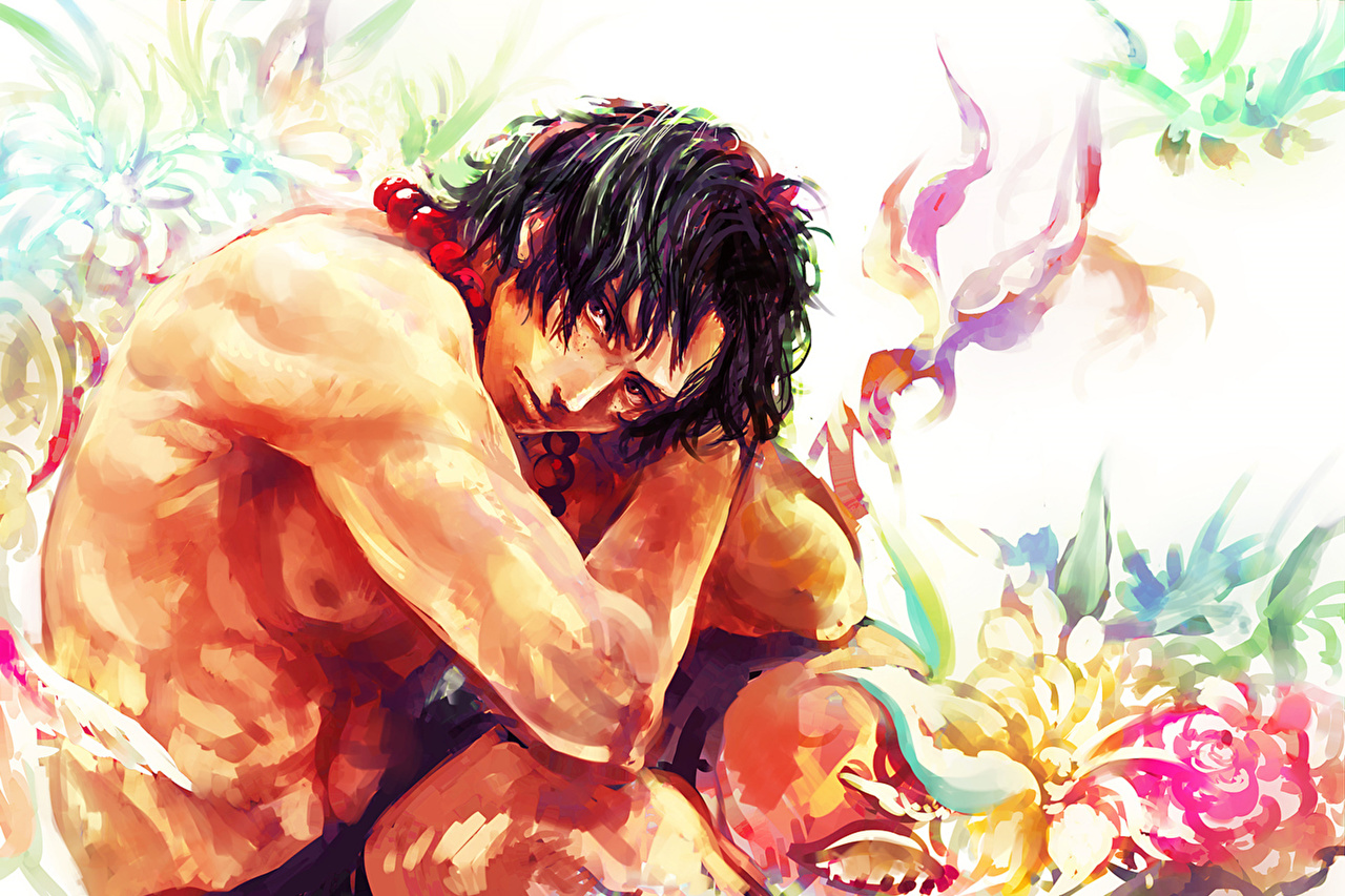 1280x853 Photos Man Anime Painting Art - Anime Painting