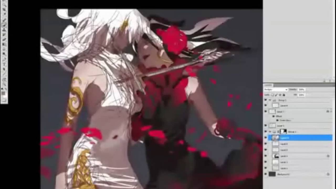 1280x720 Digital Painting - Anime Painting