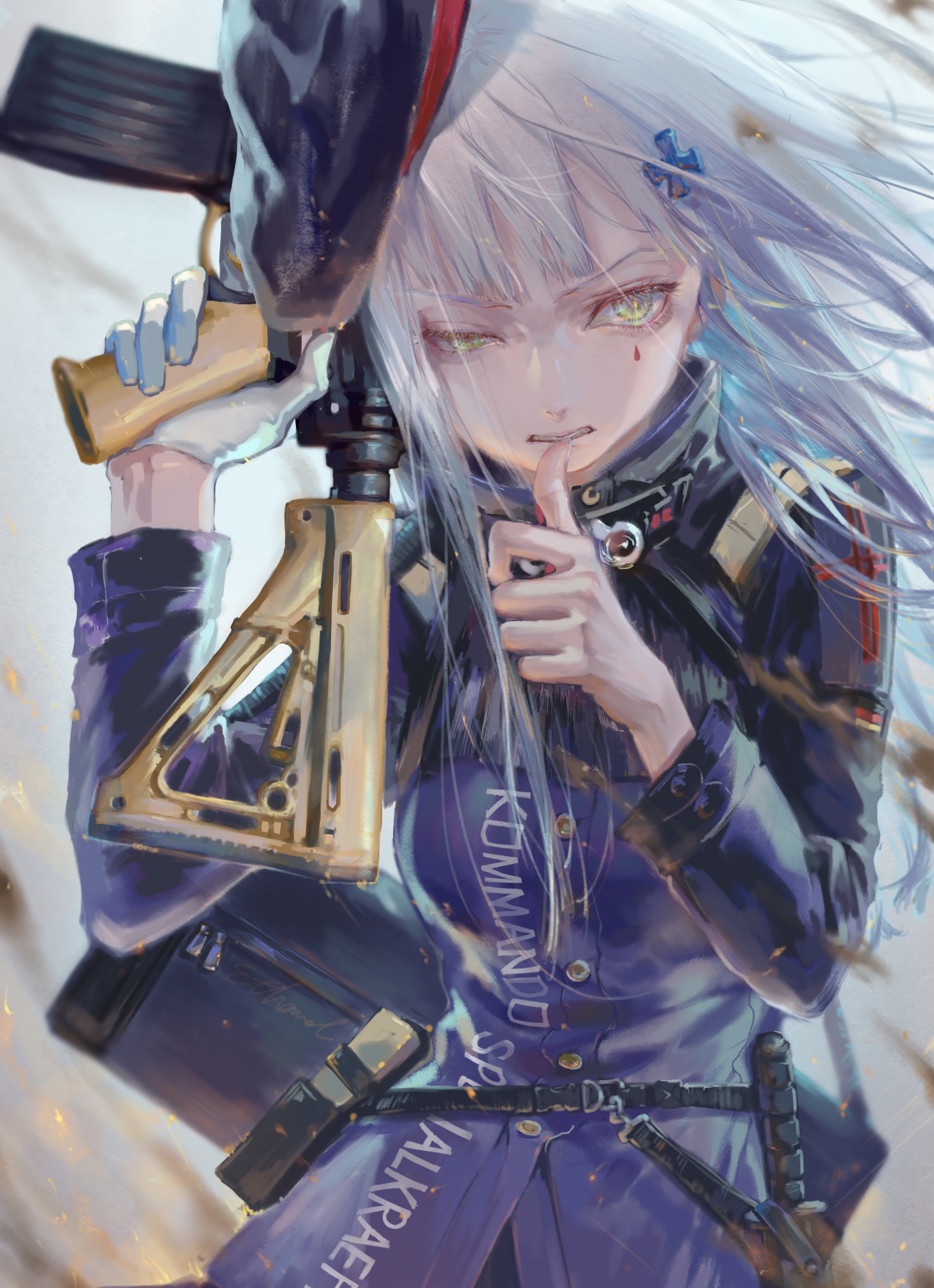 2336x3220 Download 2336x3220 Girls Frontline, Hk416, Painting, Anime Games - Anime Painting Games