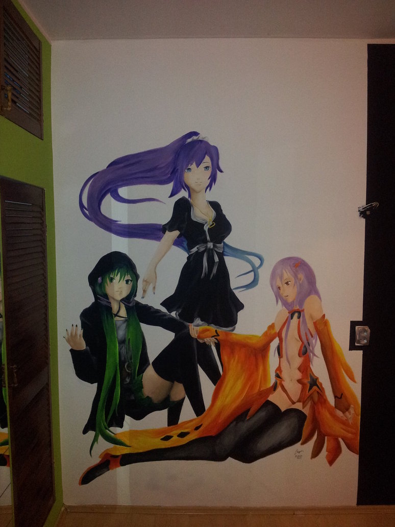 Anime Wall Painting at Explore collection of Anime