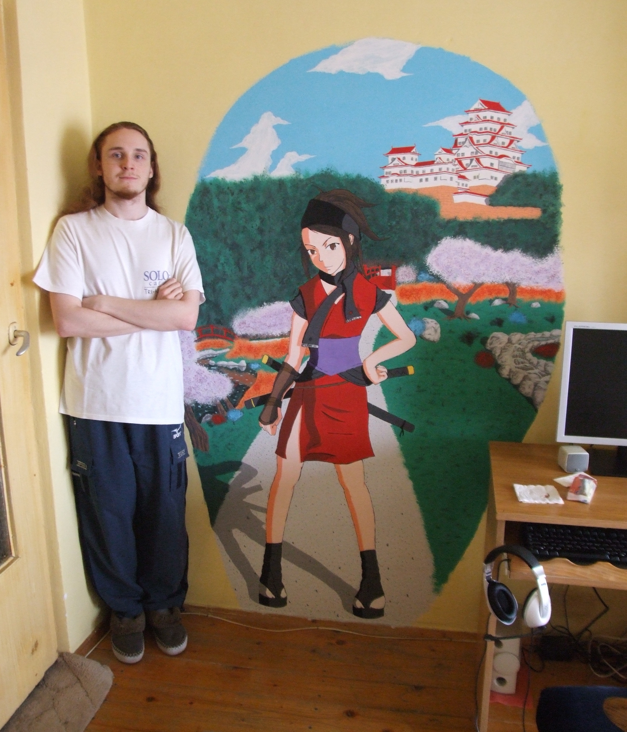 2616x3054 Wall Painting - Anime Wall Painting
