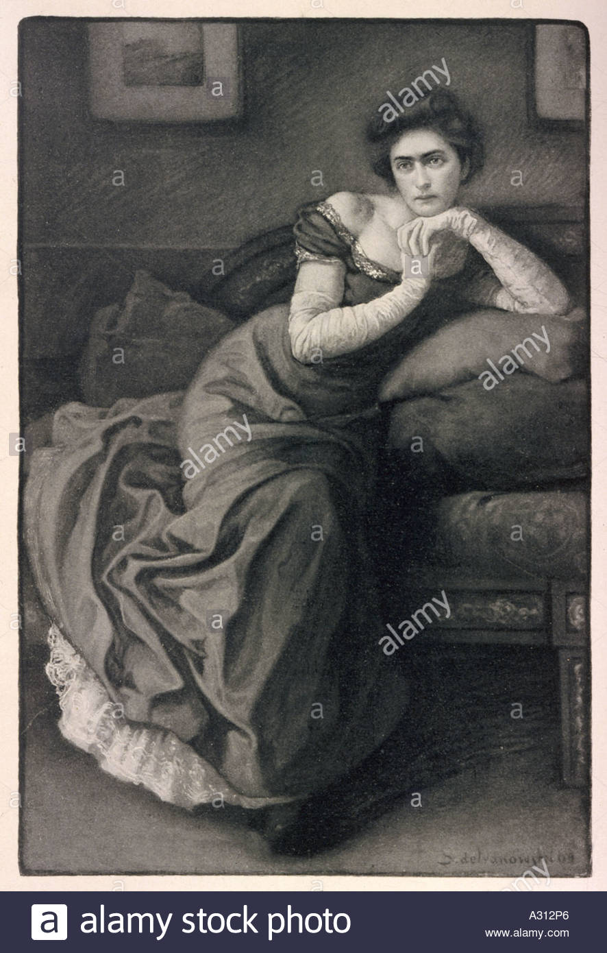886x1390 Anna Karenina Portrait Stock Photos Amp Anna Karenina Portrait Stock - Anna Karenina Painting