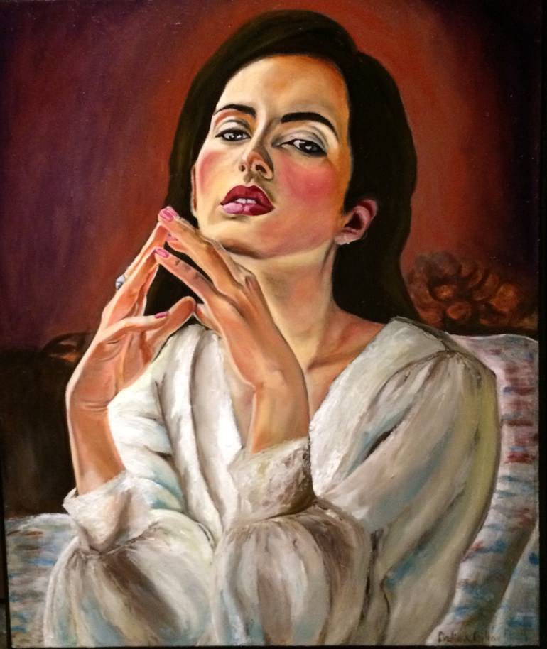 770x914 Saatchi Art Anna Karenina Painting By Evelina Dillon - Anna Karenina Painting