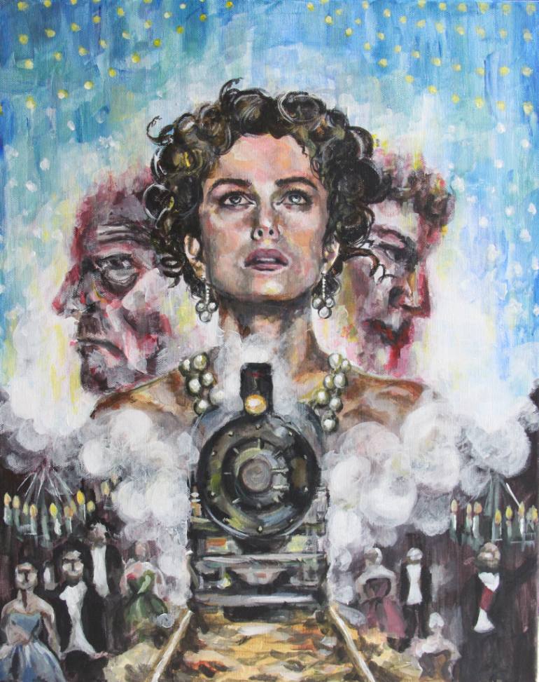 770x973 Saatchi Art Anna Karenina Painting By Yvette Yu - Anna Karenina Painting