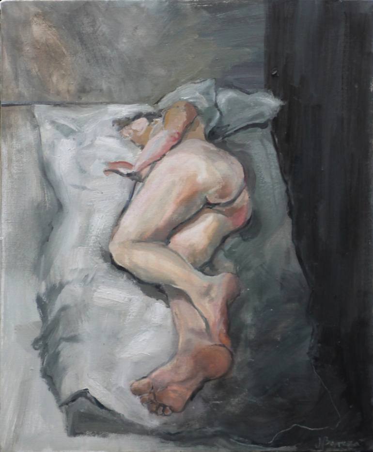 770x932 Saatchi Art Anna Karenina Is Still Hesitating Painting By N - Anna Karenina Painting