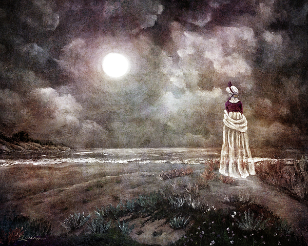 600x480 Annabel Lee Painting The Fading Memory Of Annabel Lee Digital Art - Annabel Lee Painting