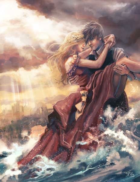 464x600 Annabel Lee By Lockjaw - Annabel Lee Painting