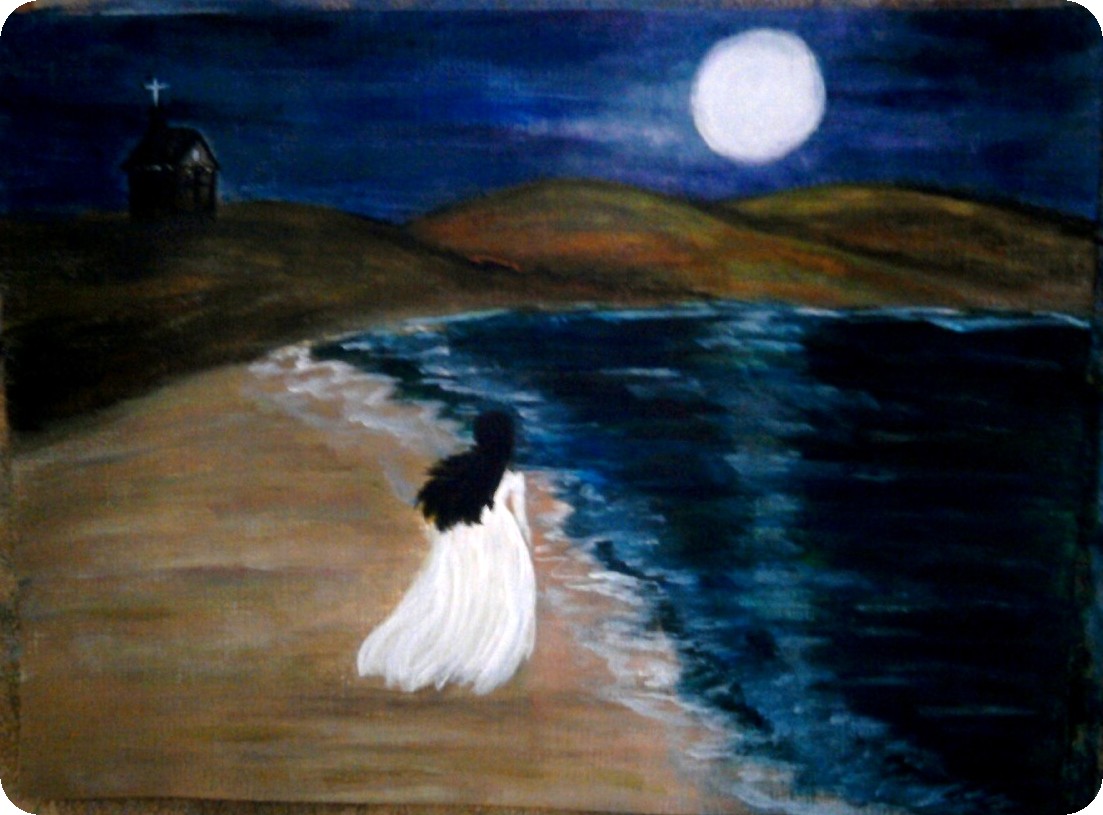 1103x815 October 2014 Elizabeth Melton Parsons - Annabel Lee Painting