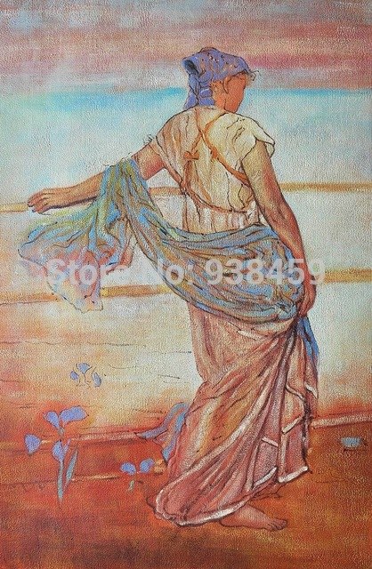 418x640 Reproduction Oil Painting Annabel Lee By James Abbott Mcneill - Annabel Lee Painting