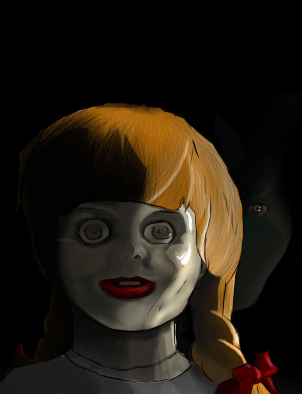 614x801 Annabelle By Ckaystudios - Annabelle Painting