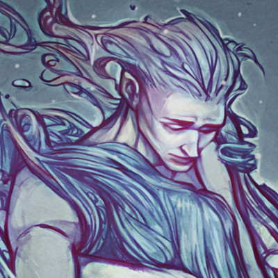 400x400 Artstation - Annabelle Painting