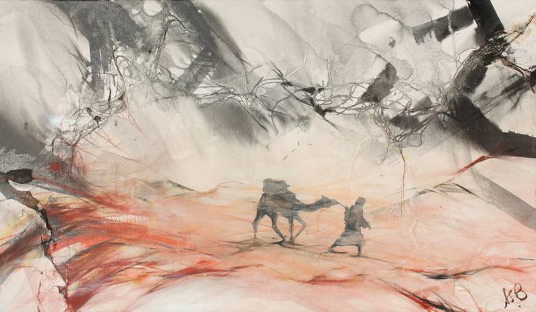 770x448 Saatchi Art Desert Storm Painting By Annabelle Smith Bigno - Annabelle Painting