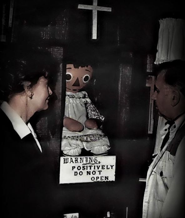 592x700 Whatever You Do, Don'T Go Near This Doll, Painting, Or Mattress - Annabelle Painting