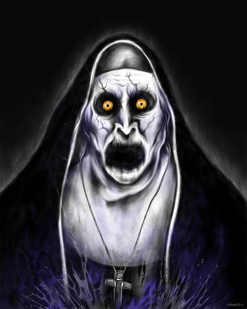 500x625 Yesterday I Shared One Artist's Rendering - Annabelle Painting