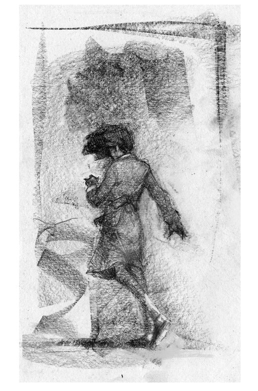 522x792 Anne Frank Concept Art By Jon Foster - Anne Frank Painting