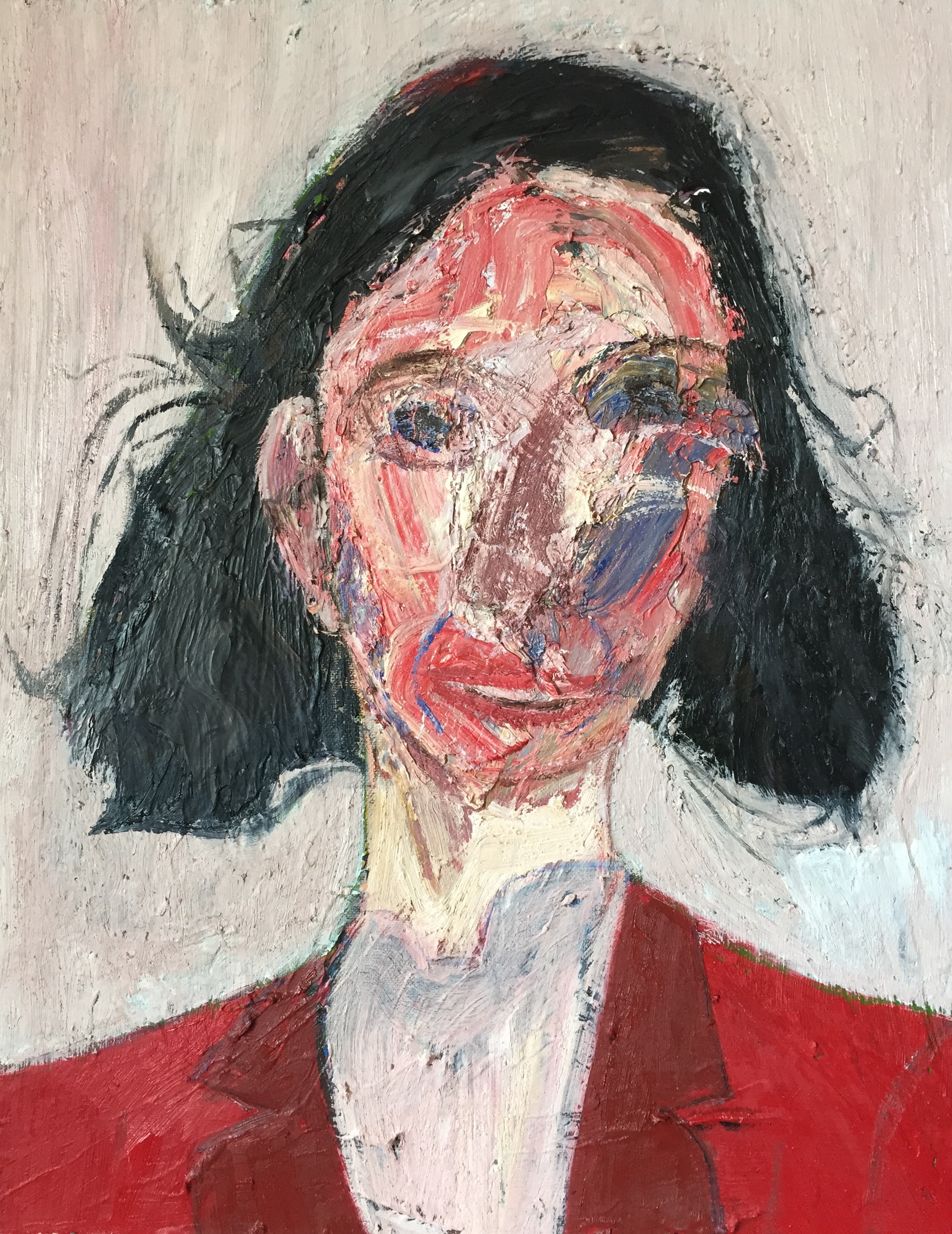 2252x2919 Portrait Of Anne Frank Brian Fogarty - Anne Frank Painting