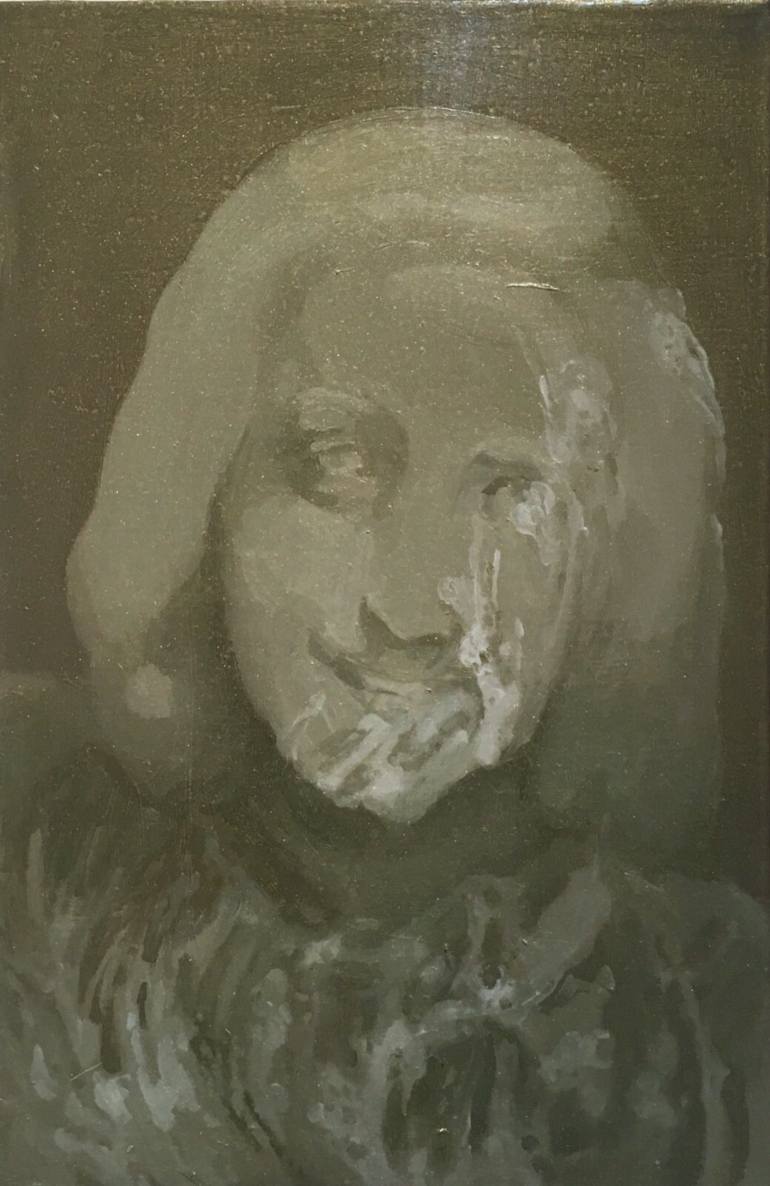 770x1186 Saatchi Art Anne Frank Painting By Chaeeun Nam - Anne Frank Painting