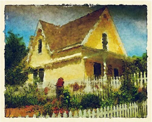 500x400 Anne Of Green Gables - Anne Of Green Gables Painting