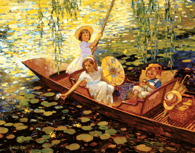 800x629 James Hill Painting Anne - Anne Of Green Gables Painting