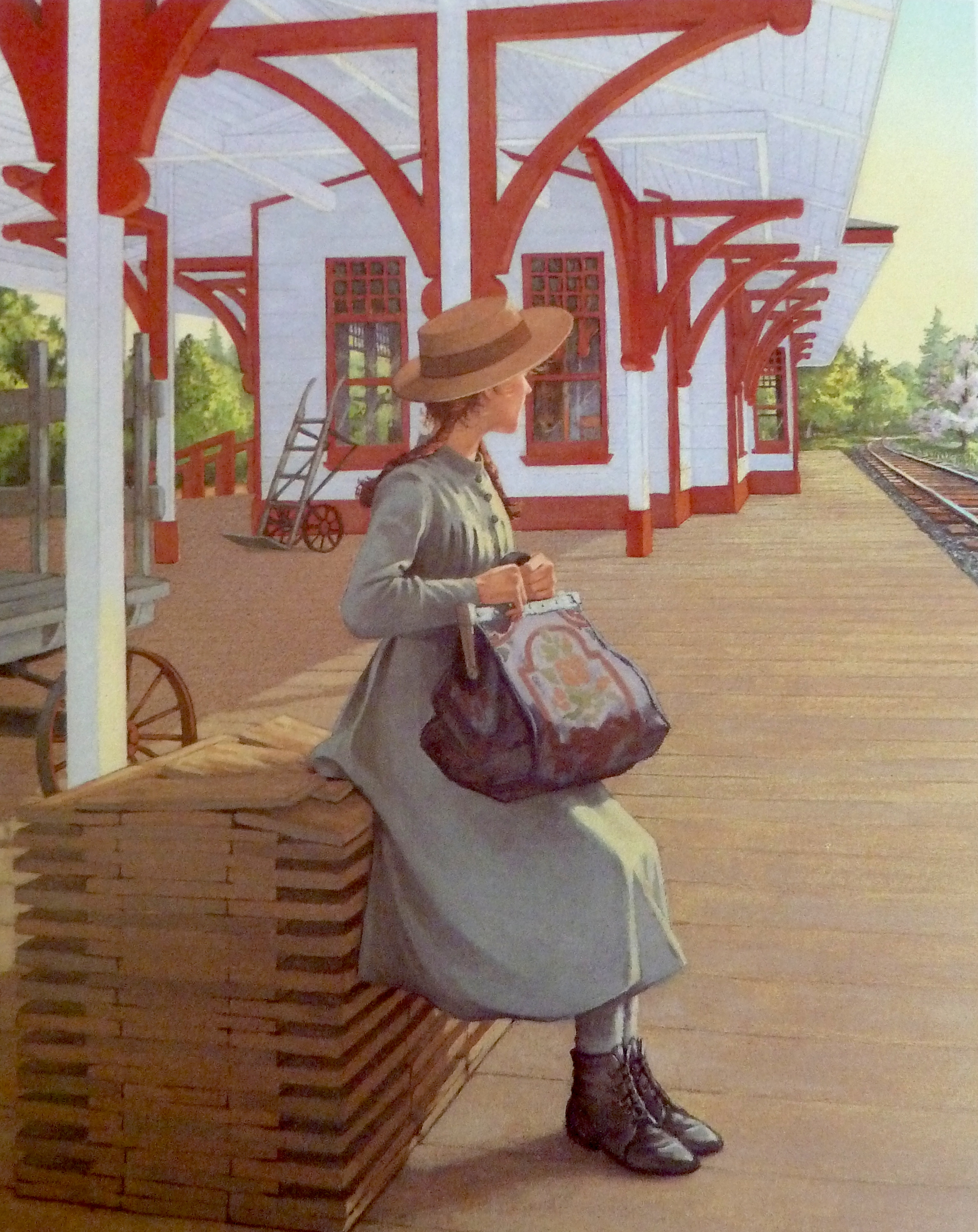 2386x3005 Off The Shelf The Anne Of Green Gables Treasury Book People Studio - Anne Of Green Gables Painting