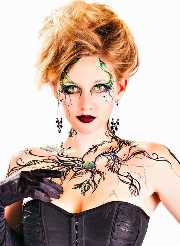 620x845 Art By Annie Reynolds Face And Body Painting Class In The Usa - Annie Painting