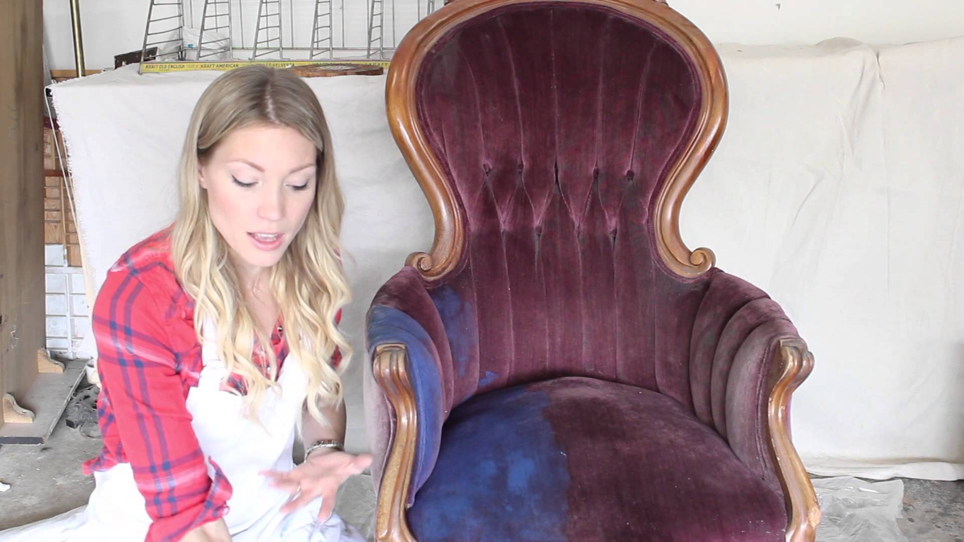 1920x1080 Painting Fabric With Annie Sloan Chalk Paint - Annie Painting