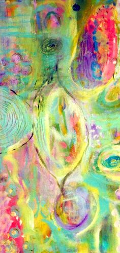 236x499 Annie Lockhart, Isn'T She Wonderful Those Colors!!!! Art - Annie Painting