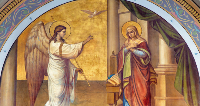660x350 The Annunciation A Brief Theological Look - Annunciation Painting